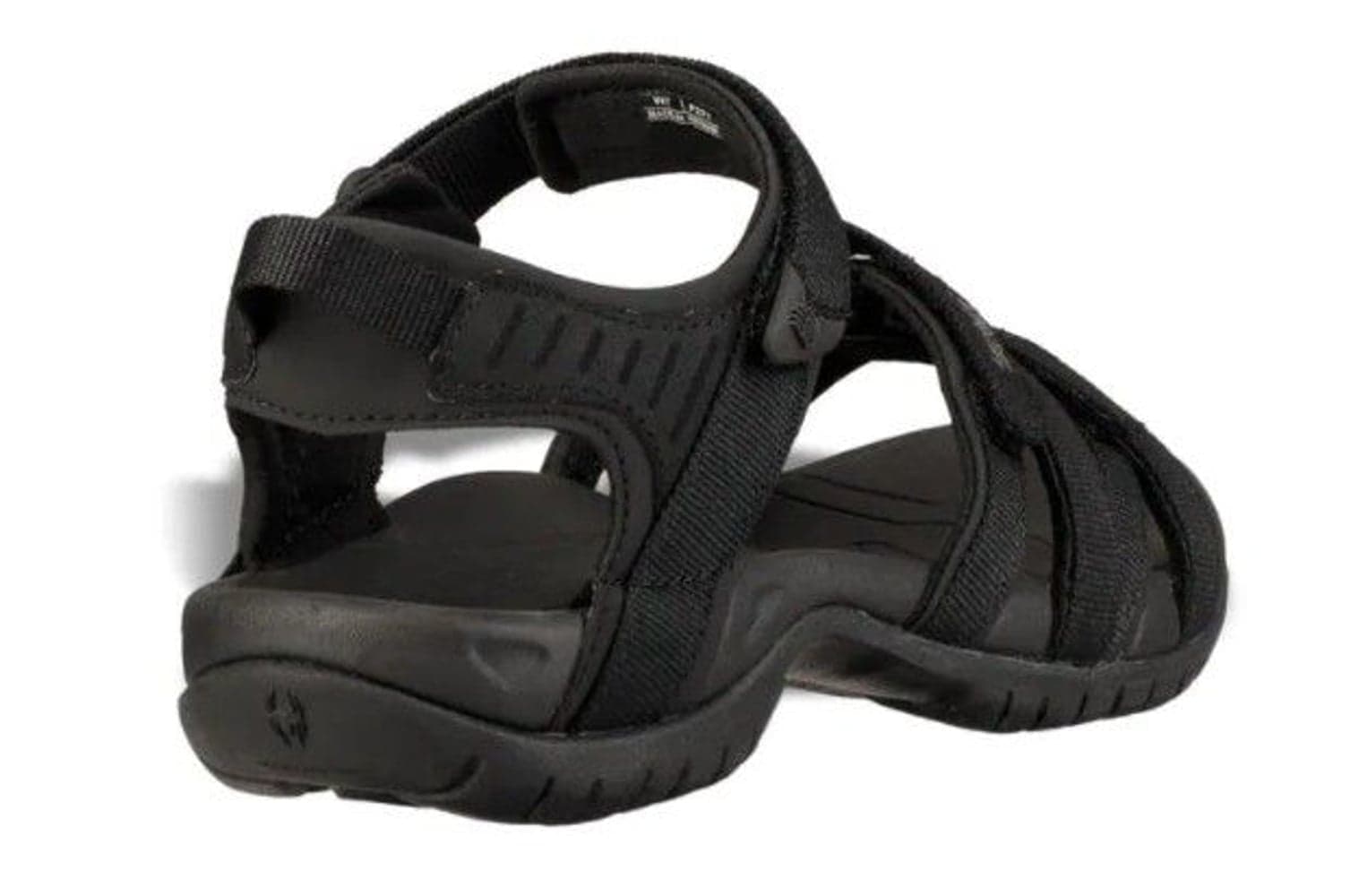 Tirra naisten sandaalit, musta, view: 3