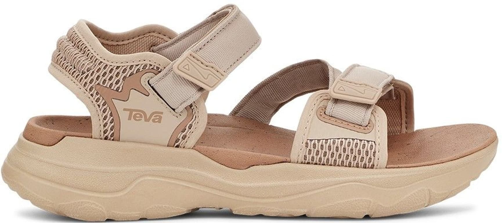 Zymic naisten sandaalit, beige, view: 0