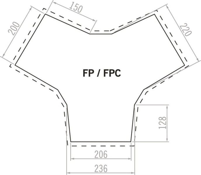 FPC Badawi 4P Bark telttapohja, view: 1