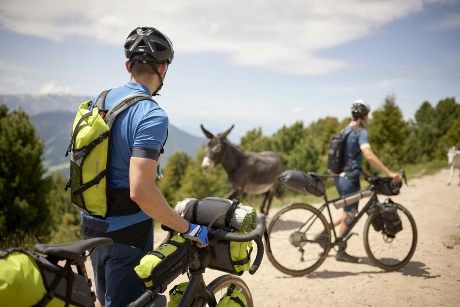 Trailpack II pyöräilyreppu, musta/harmaa, view: 4