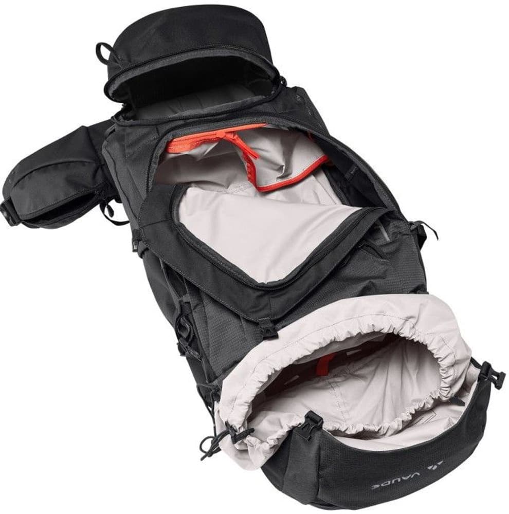 Asymmestric 42+8 rinkka, musta, view: 2