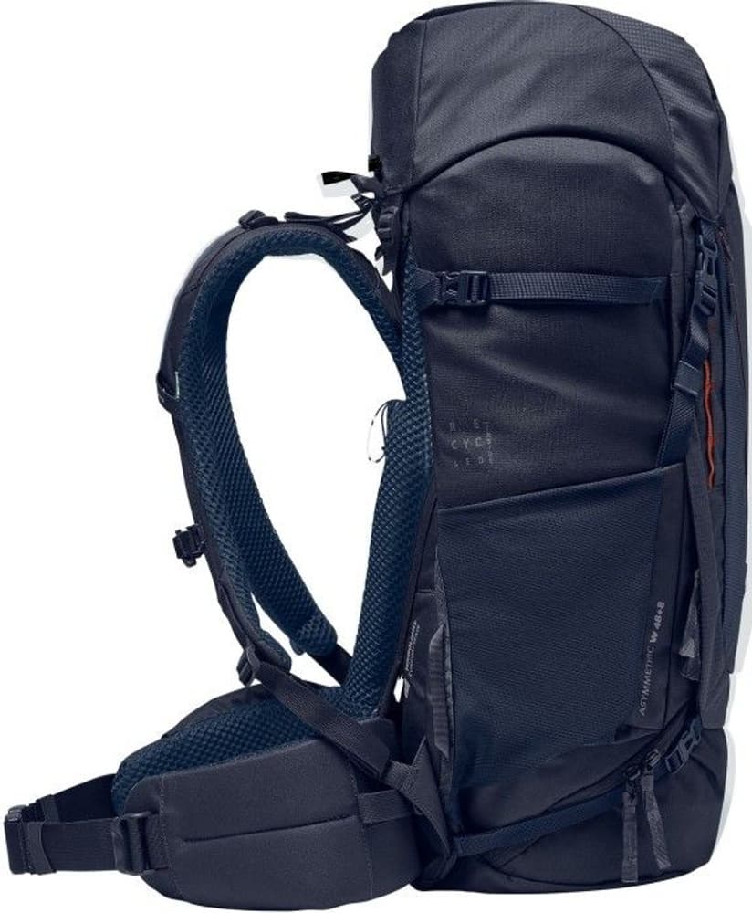 Asymmestric 42+8 rinkka, tummansininen, view: 2