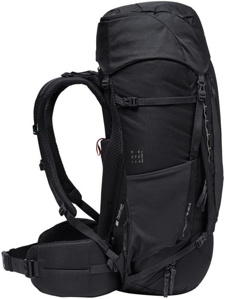 Asymmestric 52+8 rinkka, musta, view: 2