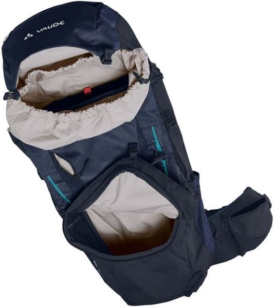 Asymmestric 48+8 naisten rinkka, tummansininen, view: 3