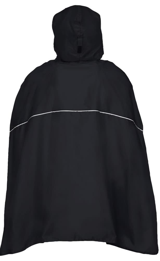 Valdipino Poncho sadeviitta, Unisex, musta, view: 1