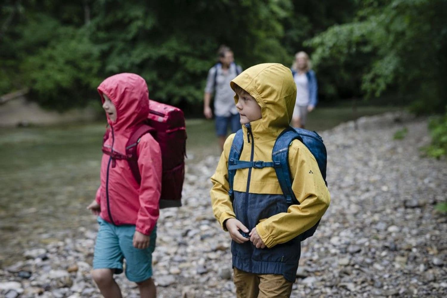 Kids Hylax 2L Jacket lasten sadetakki, Crocus, view: 2