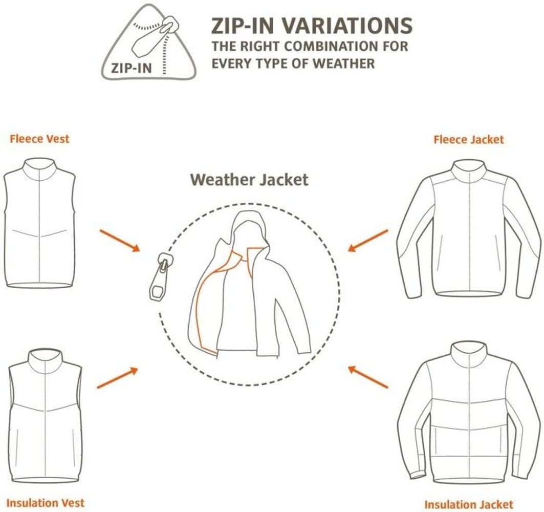 Kids Hylax 2L Jacket lasten sadetakki, Crocus, view: 3