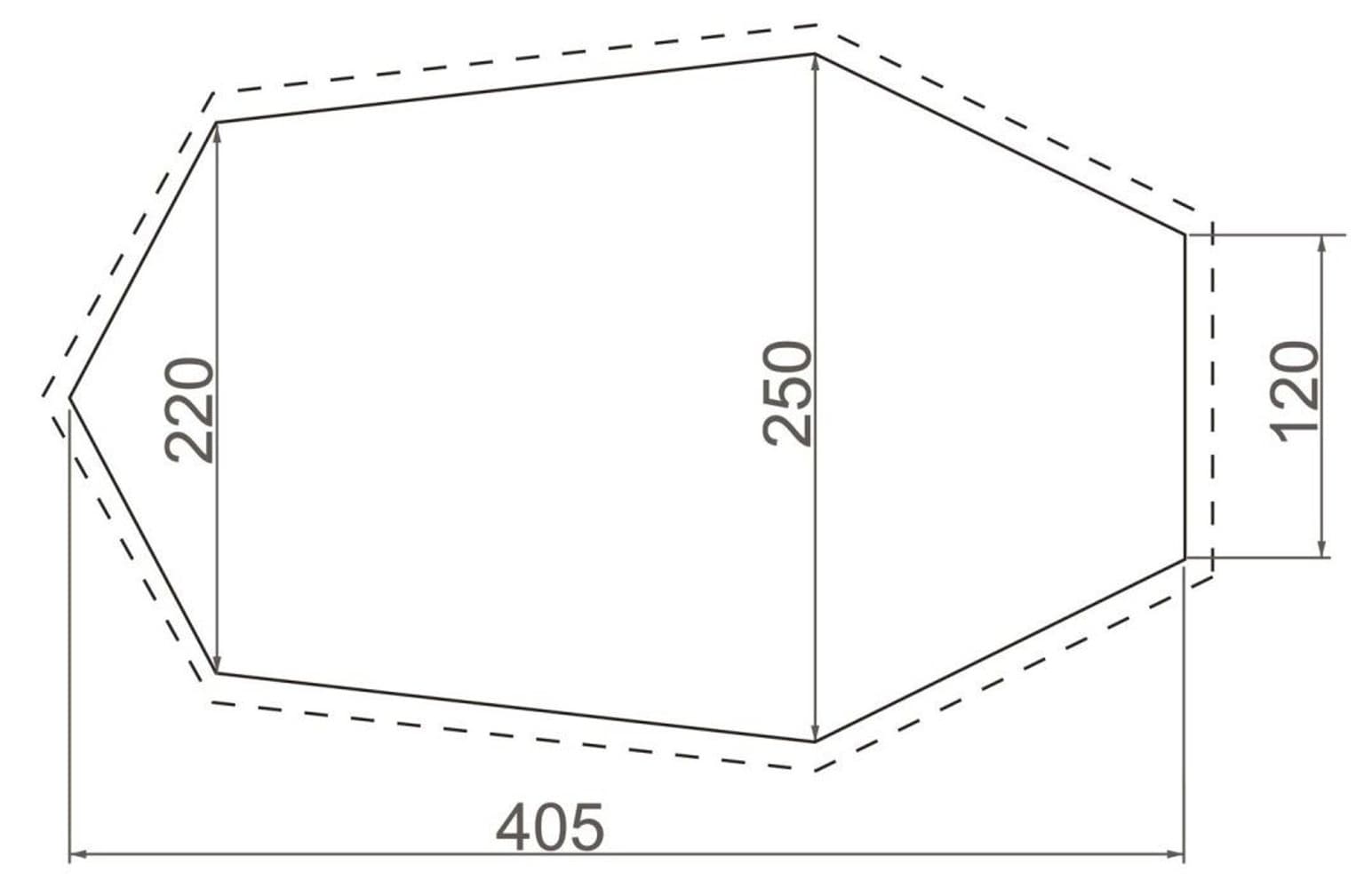 FP Space XT 4P Bark, view: 1