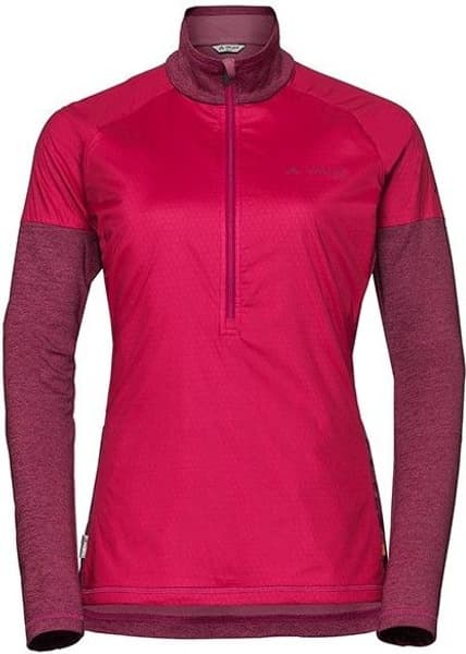 Bormio Halfzip II -naisten paita punainen, view: 0