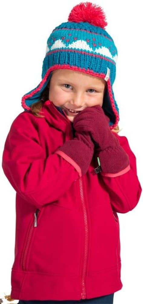 Kids Rondane Jacket IV lasten softshell-takki, Crocus/Dark Sea, view: 2