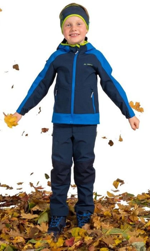 Kids Rondane Jacket IV lasten softshell-takki, sininen, view: 2