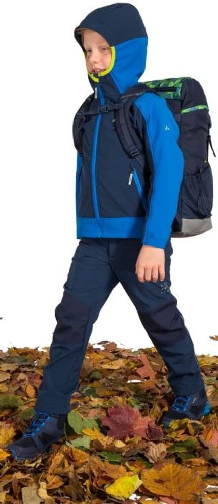 Kids Rondane Jacket IV lasten softshell-takki, sininen, view: 4