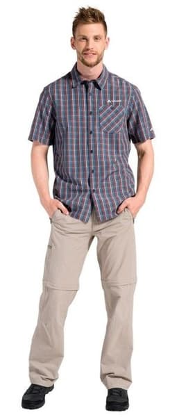 Men's Albsteig Shirt II Stellblue, view: 2