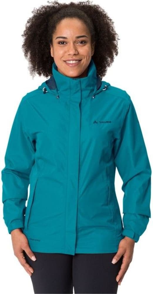 W's Escape Light Jacket Arctic Blue -naisten kevyt sadetakki, view: 2