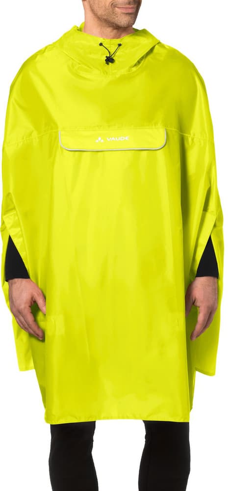 Valdipino Poncho sadeviitta, Unisex, lime, view: 2