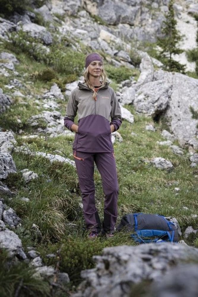 Tekoa Biobased Pants naisten vaellushousut, violetti, view: 4