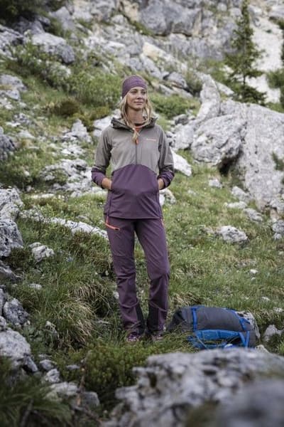 Tekoa Biobased Pants naisten vaellushousut, violetti, view: 4
