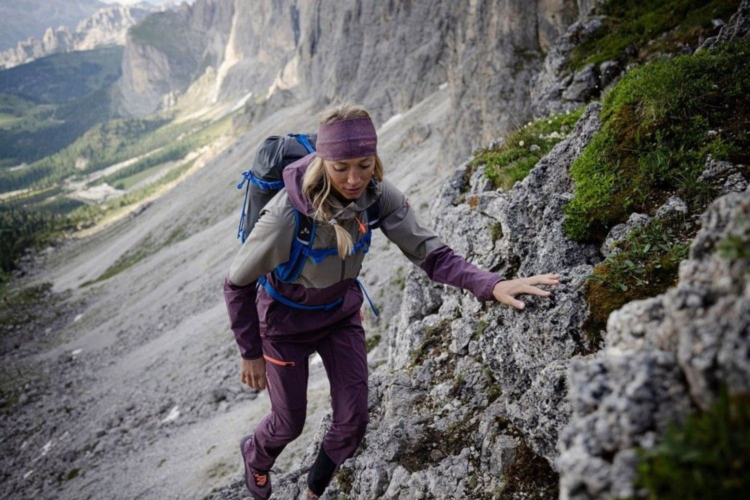 Tekoa Biobased Pants naisten vaellushousut, tummansininen, view: 5