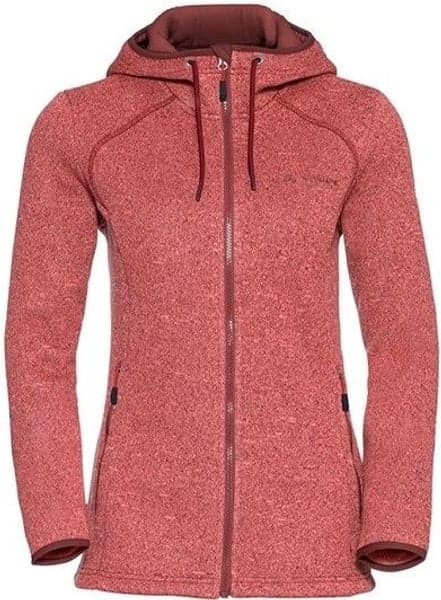 Sentino III naisten fleecetakki punaruskea, view: 0
