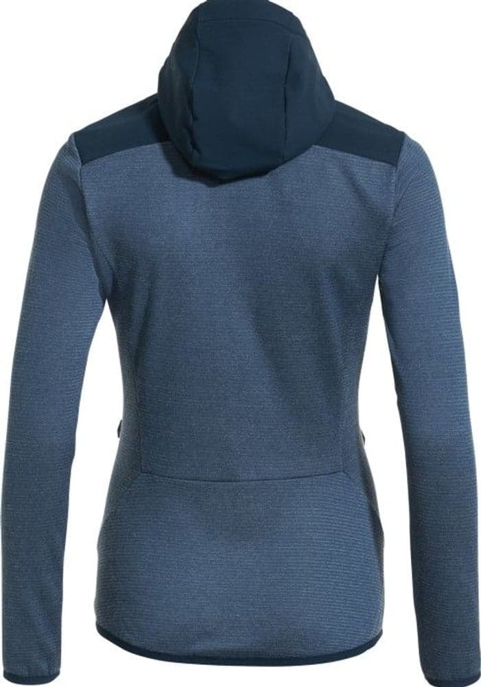 Monviso Woodfiber naisten fleecetakki, tummansininen, view: 1