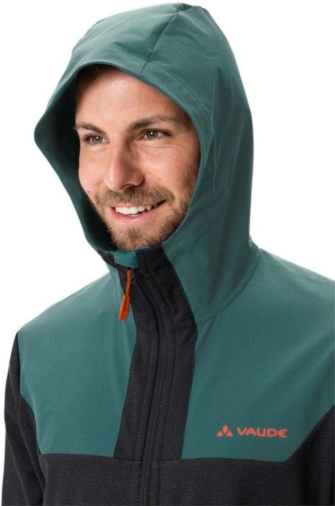 Monviso Wosodfiber fleecetakki, musta/vihreä, view: 4