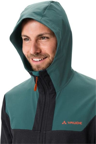 Monviso Wosodfiber fleecetakki, musta/vihreä, view: 4