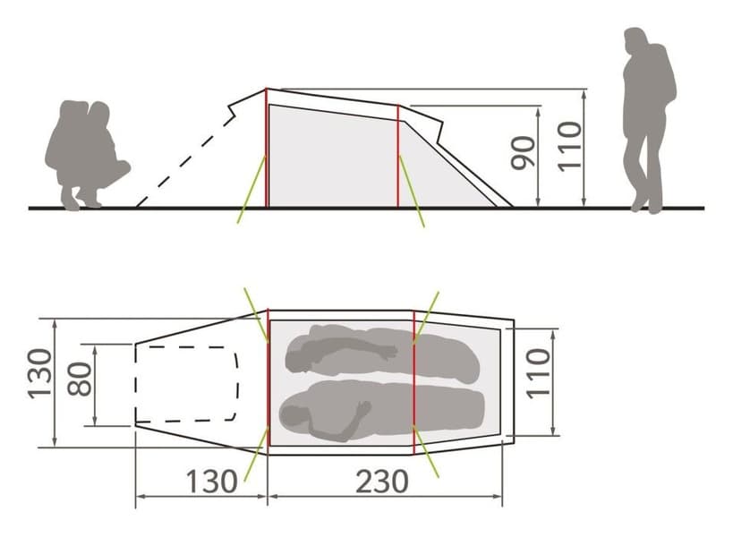 Arco 2P Mossy Green, view: 3