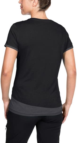 naisten T-paita, musta, view: 3
