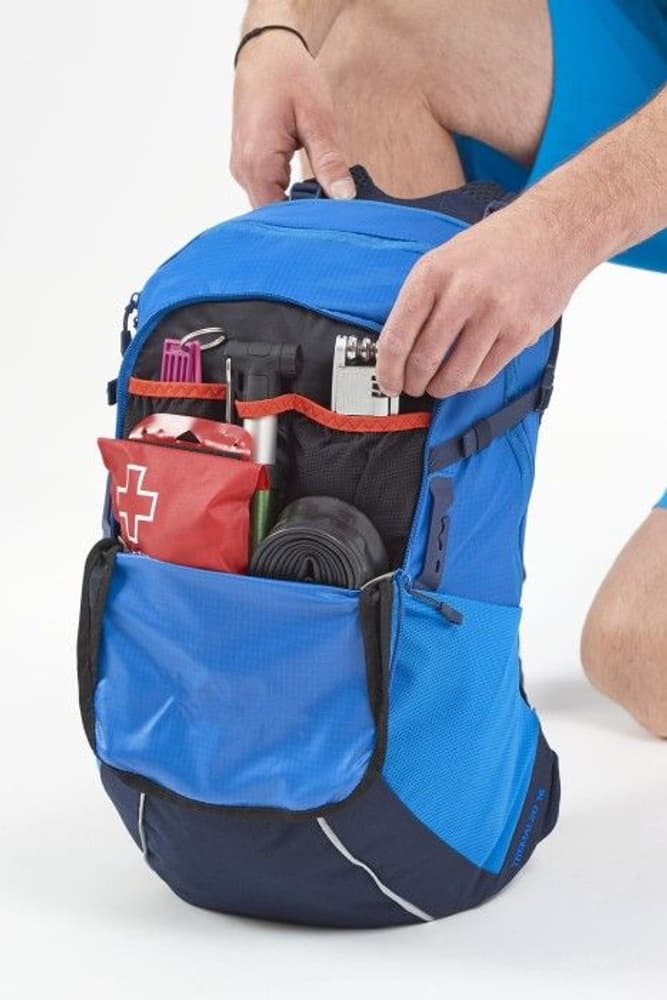 Tremalzo 16 reppu, Black, view: 5