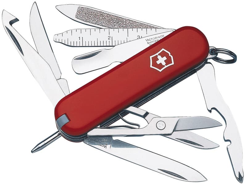 MiniCamp monitoimityökalu, punainen, view: 0