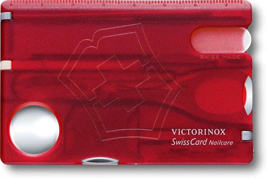 SwissCard Nailcare -monitoimityökalu, punainen, view: 1