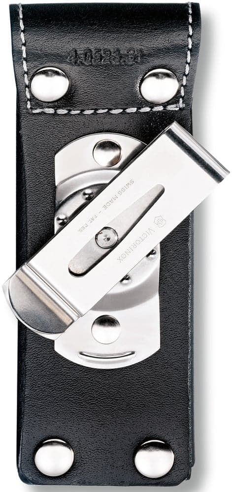 Belt Pouch Leather Black 6 Layer vyökotelo, view: 1