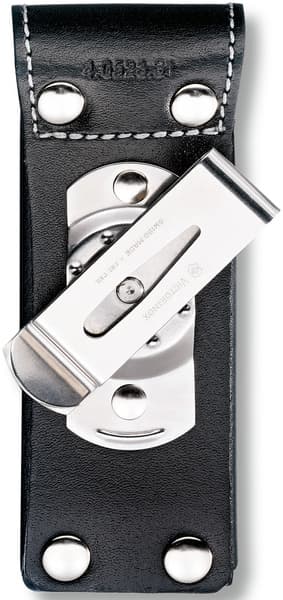 Belt Pouch Leather Black 6 Layer vyökotelo, view: 1