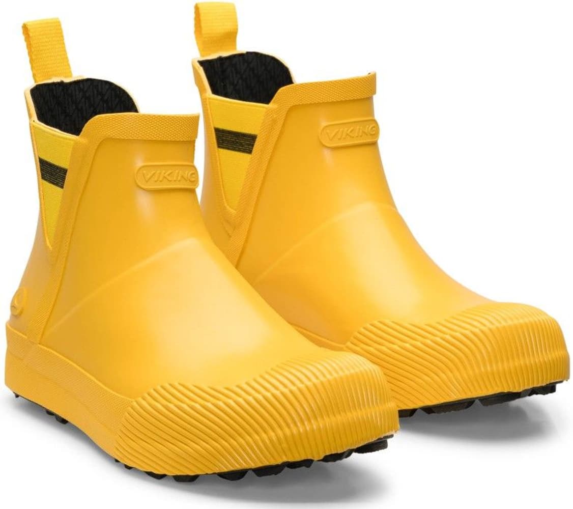Ekeberg Unisex matalavartiset kumisaappaat, keltainen/musta, view: 3