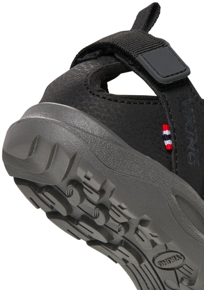 Kids Adventure lasten urheilusandaalit, musta/harmaa, view: 3