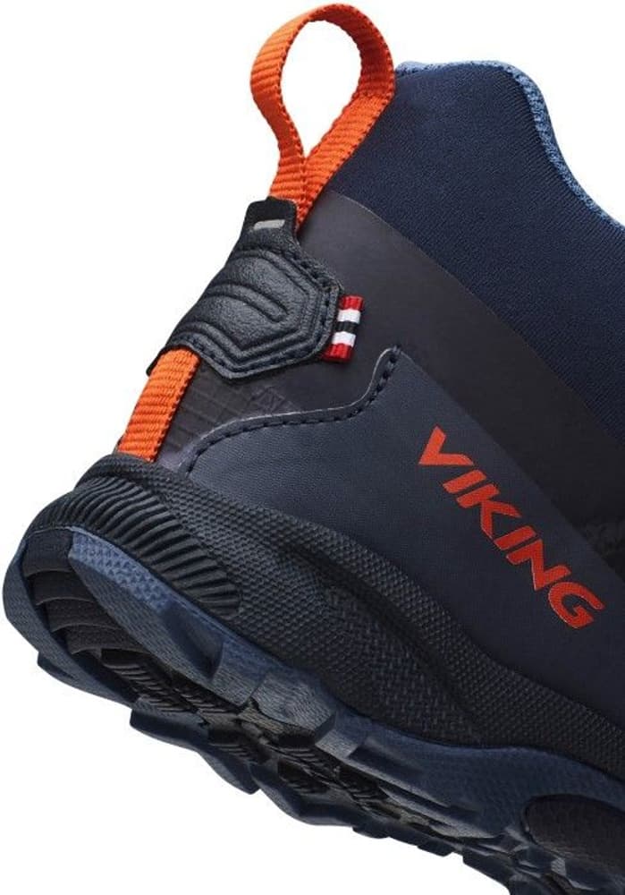 Jr Tind Mid GTX ulkoilukenkä, sininen/oranssi, view: 4