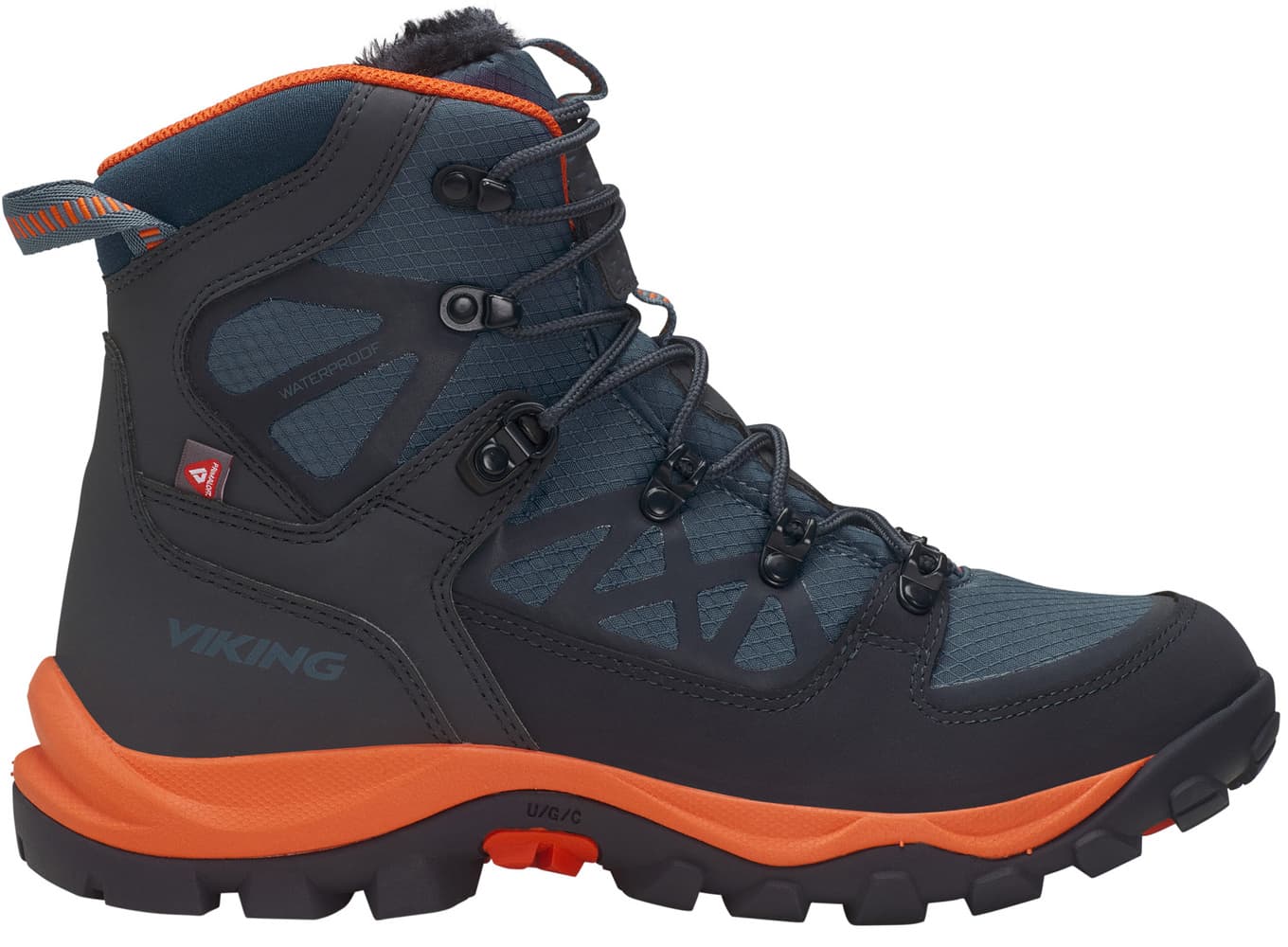 Constrictor High WP talvikengät, Navy/Demin, view: 0