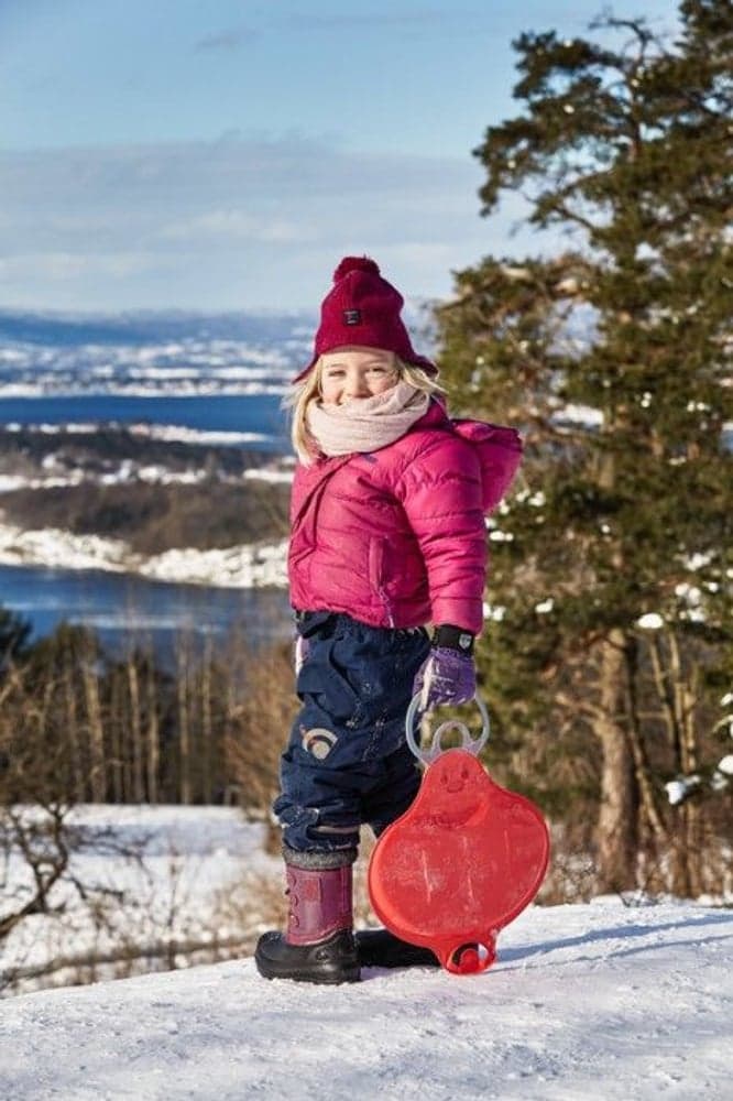 Kids Istind Thermo Boot Dark Pink/Black, view: 3