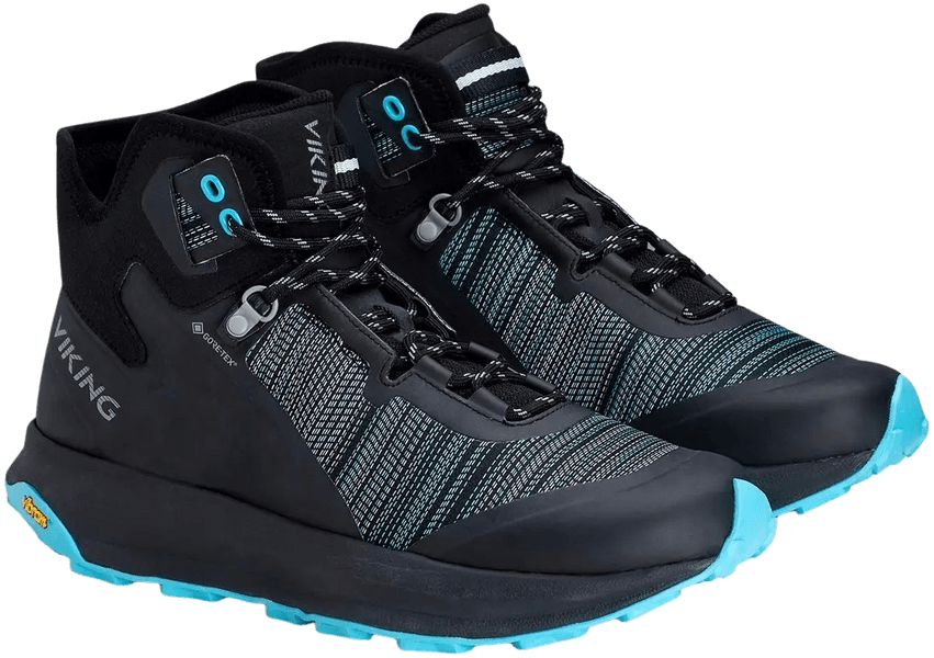 Cerra Speed Mid GTX ulkoilukenkä, unisex, musta/sininen, view: 1