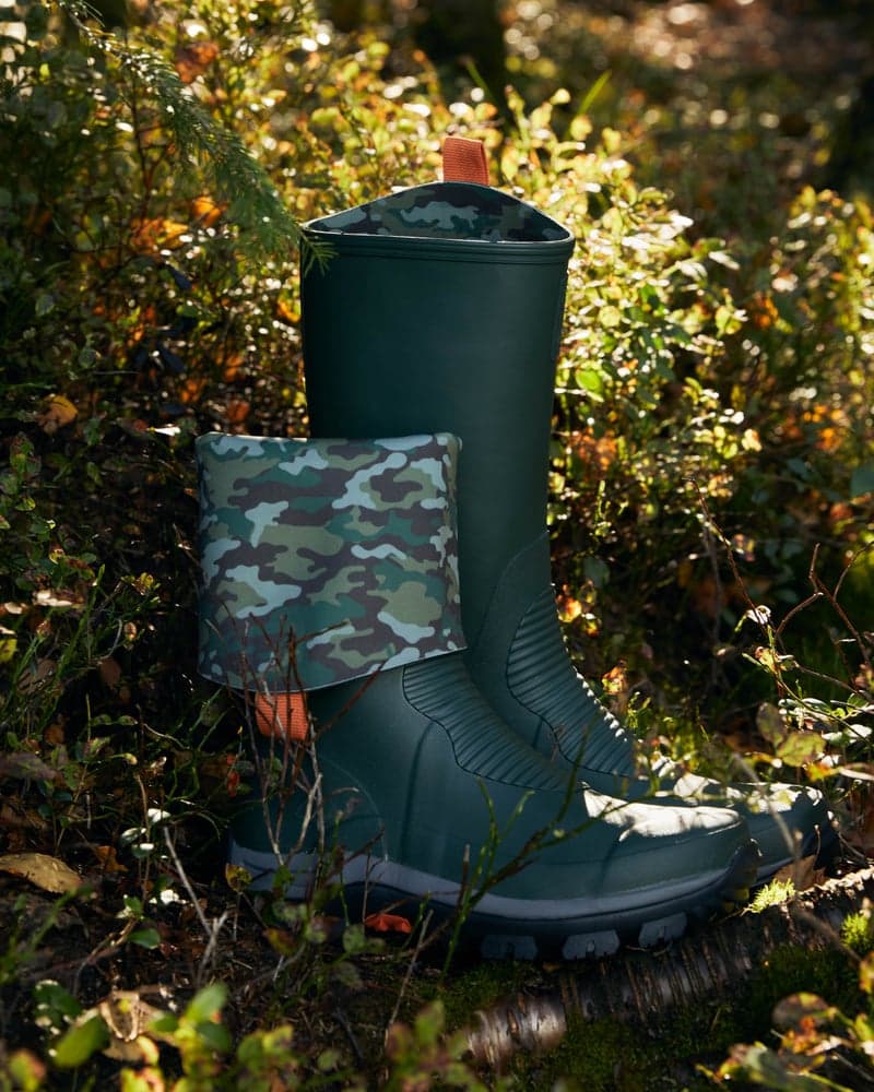 Elk Hunter Light -kumisaappaat, vihreä/musta, view: 1