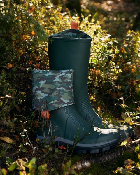 Elk Hunter Light -kumisaappaat, vihreä/musta, view: 1