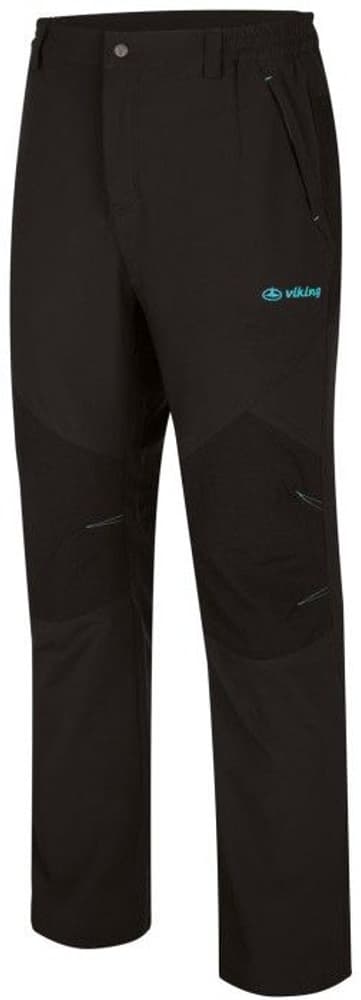 Viking ulkoiluhousut, musta/sininen, view: 0