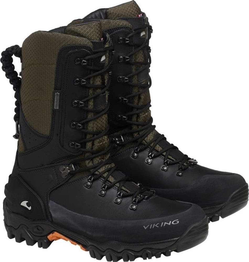 Viking Unisex Hunter de Luxe GTX metsästyssaappaat, musta/ruskea, view: 2
