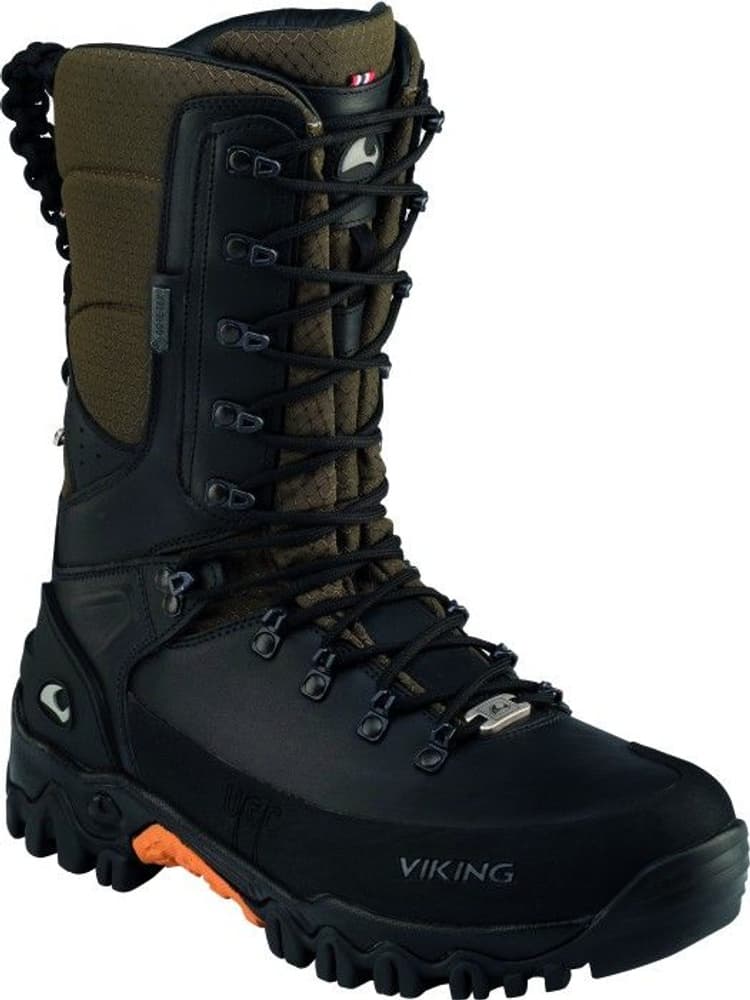 Viking Unisex Hunter de Luxe GTX metsästyssaappaat, musta/ruskea, view: 1