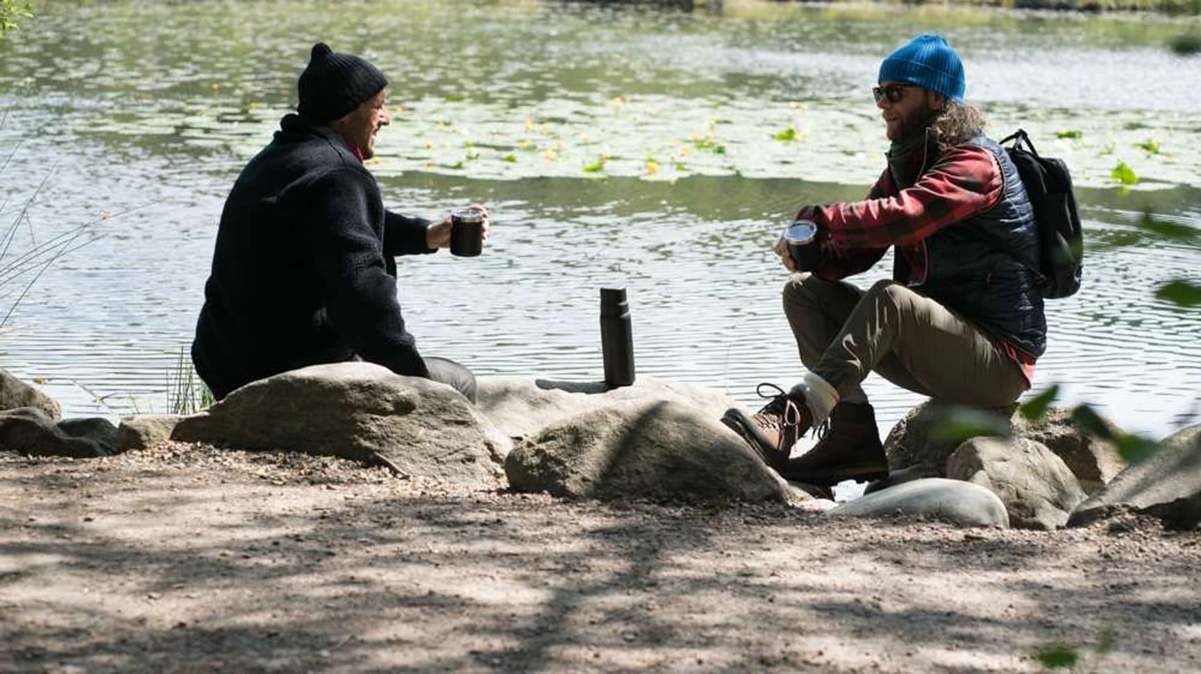 Classic termospullo, 1L, hopea, view: 1