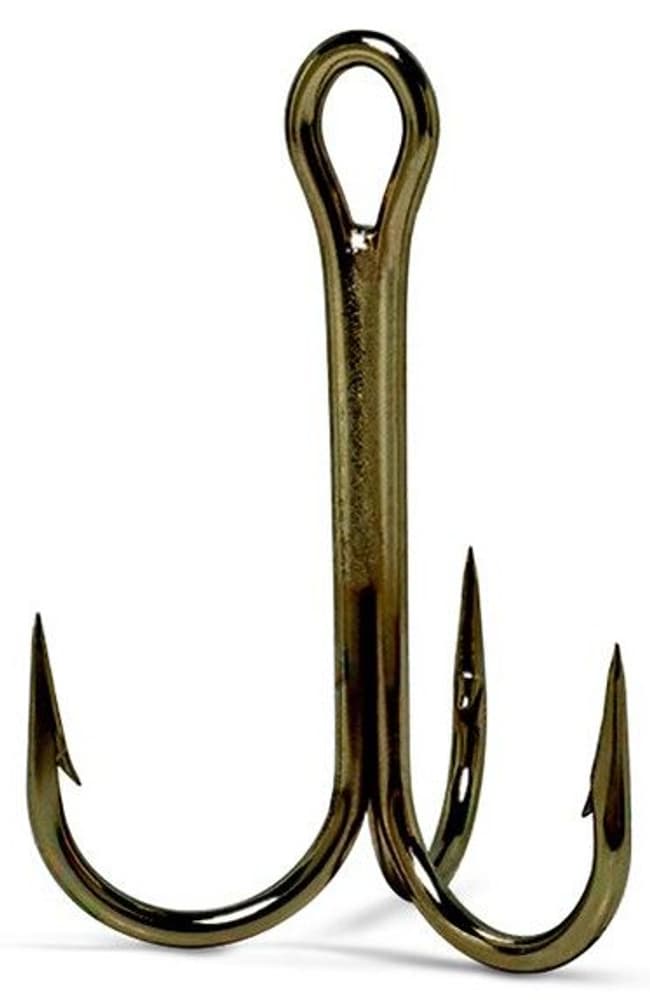 VMC 8650 BZ Round Treble kolmihaarakoukku, view: 0