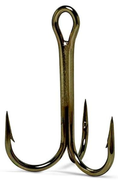 VMC 8650 BZ Round Treble kolmihaarakoukku, view: 0