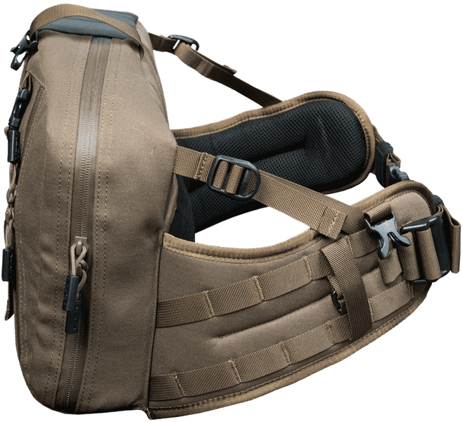 Vorn SR10 lonkkareppu ammuntatasolla, Ash Green, view: 2