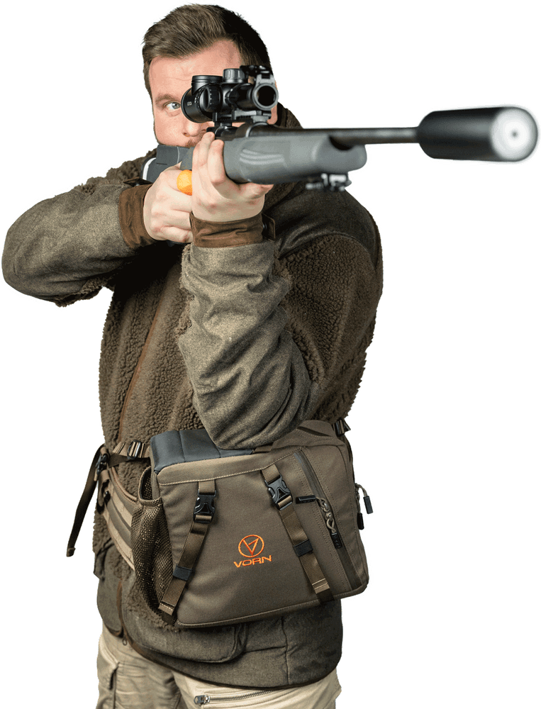 Vorn SR10 lonkkareppu ammuntatasolla, Ash Green, view: 5