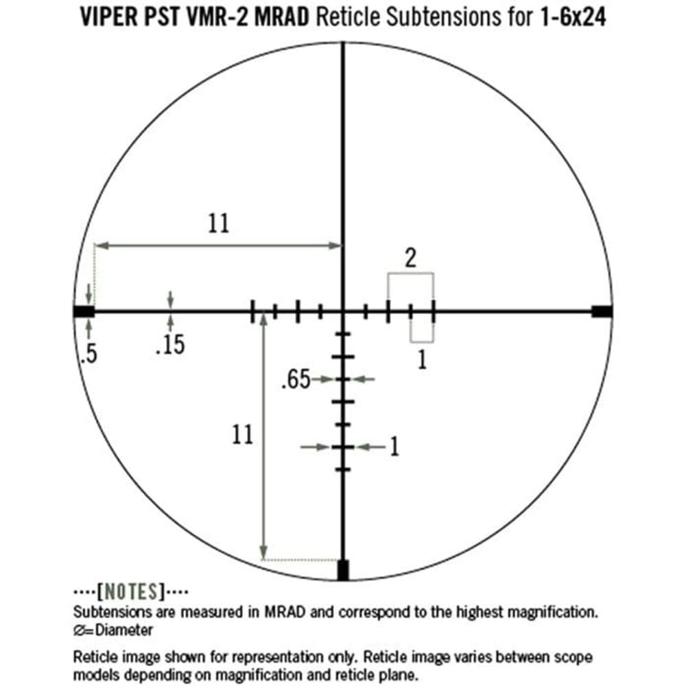 Viper PST Gen 2 1-6x24 VMR-2, view: 4